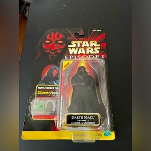 Star Wars Episode 1 DARTH MAUL action figure NIB commtech